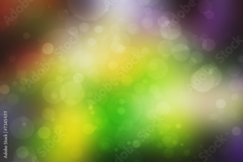 Abstract colorfull bokeh lights background.