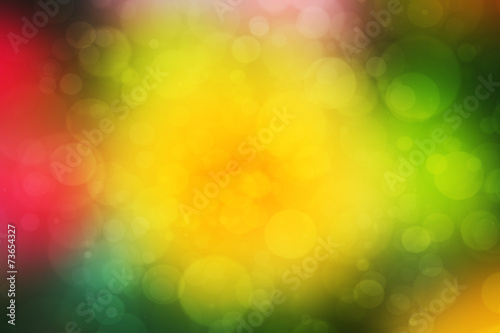 Abstract colorfull bokeh lights background.