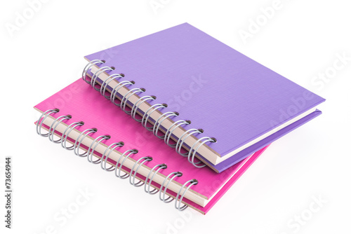 Purple note book