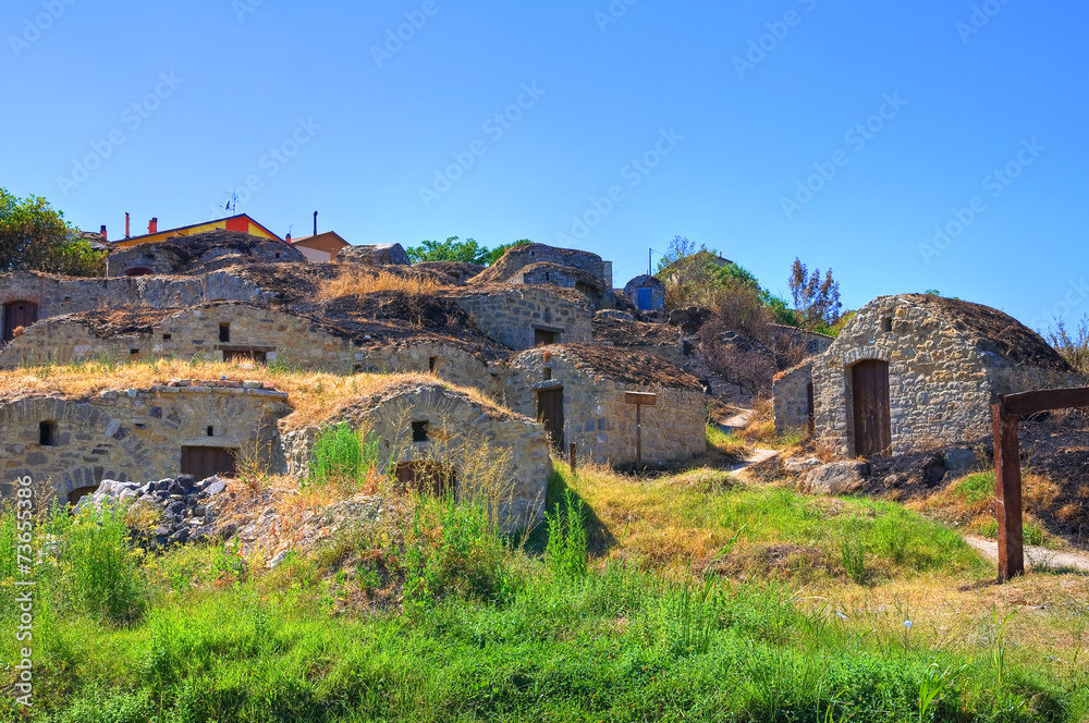 City of the Palmenti. Pietragalla. Basilicata. Italy.