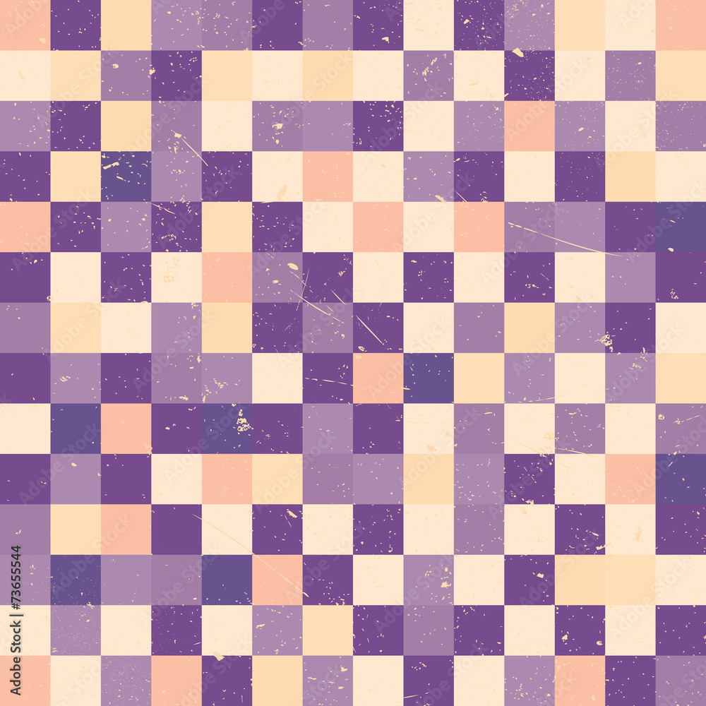 An abstract pixel art background with a grunge overlay An abstract pixel art background with a grunge overlay