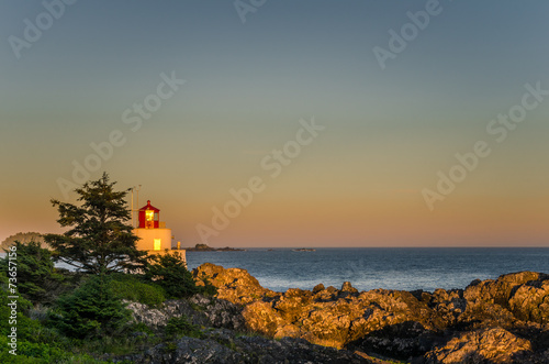 Amphitrite Lighthouse at Sunset