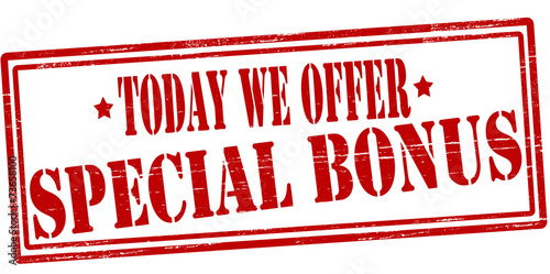 Special bonus