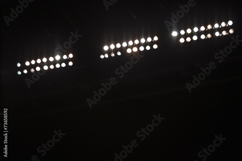 Photography Stadium Floodlights with copy space