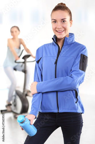 Trening na rowerze gimnastycznym