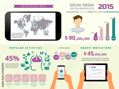 Infographics template