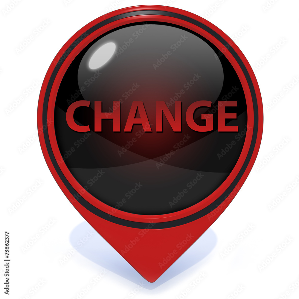 Change pointer icon on white background Change pointer icon on white background