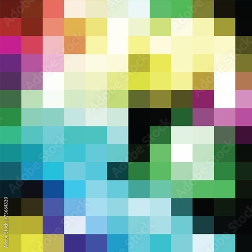 Colorful geometric background of colored rectangles