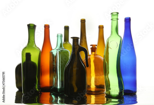 colorful bottles