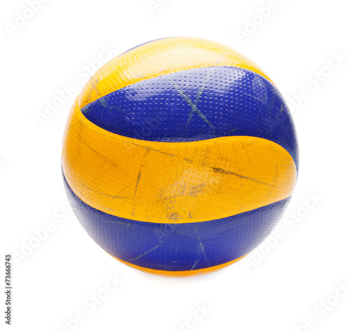volleyball ball isolated