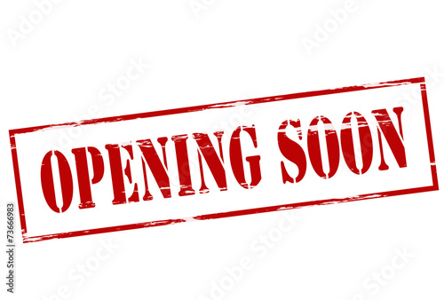 Opening soon