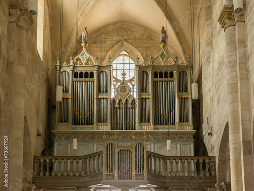 Pipe Organ Of Saint Michael Cathedral Built in 1291 photo