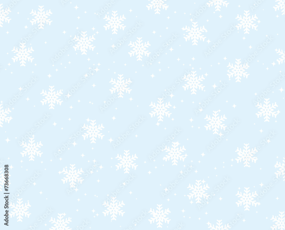 Snowflakes background.
