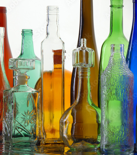 colorful bottles