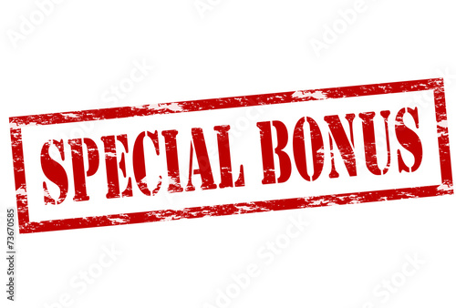 Special bonus