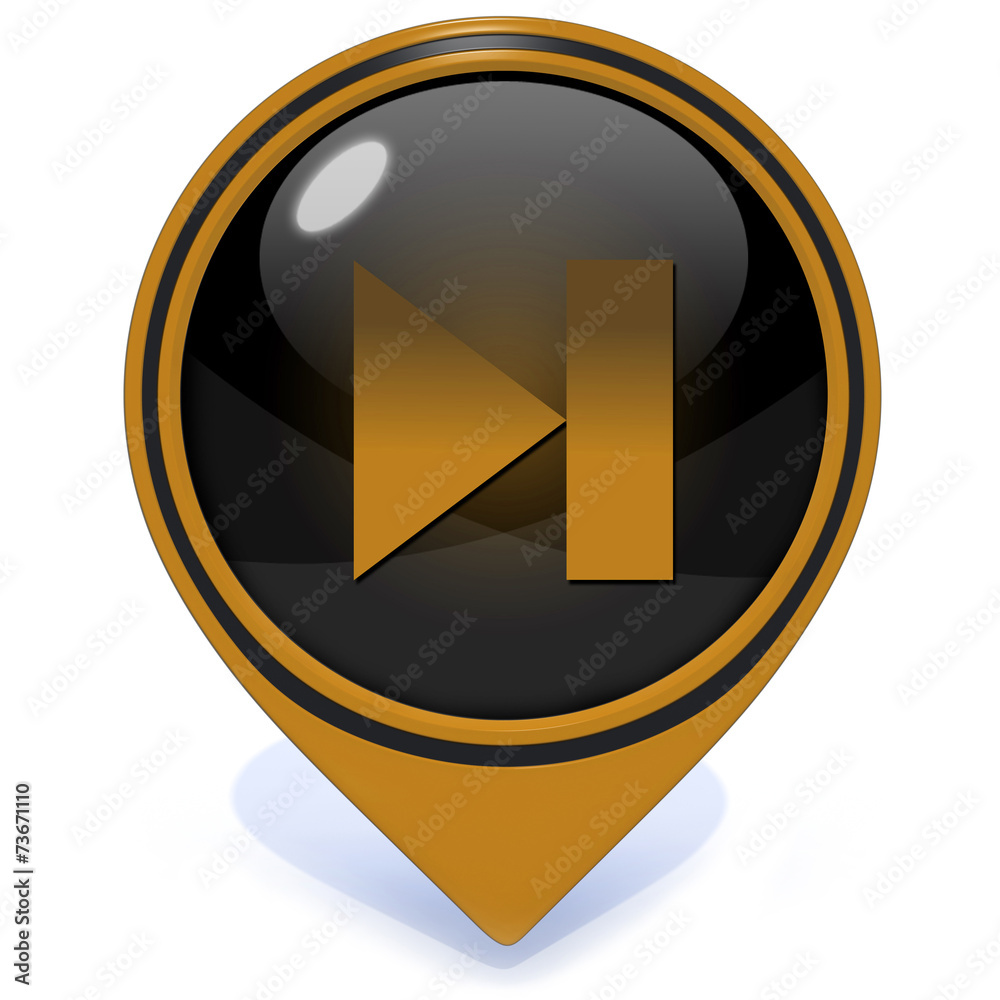 next pointer icon on white background next pointer icon on white background