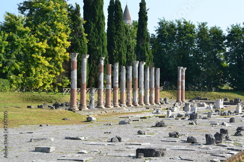 Aquileia - Foro romano photo