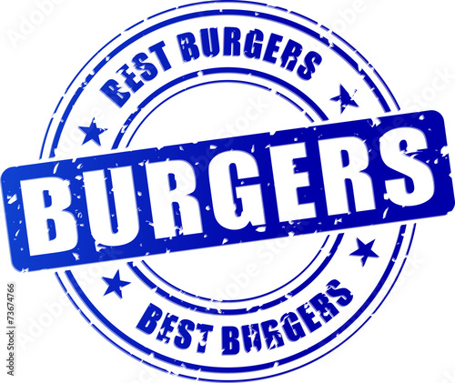 burgers blue stamp
