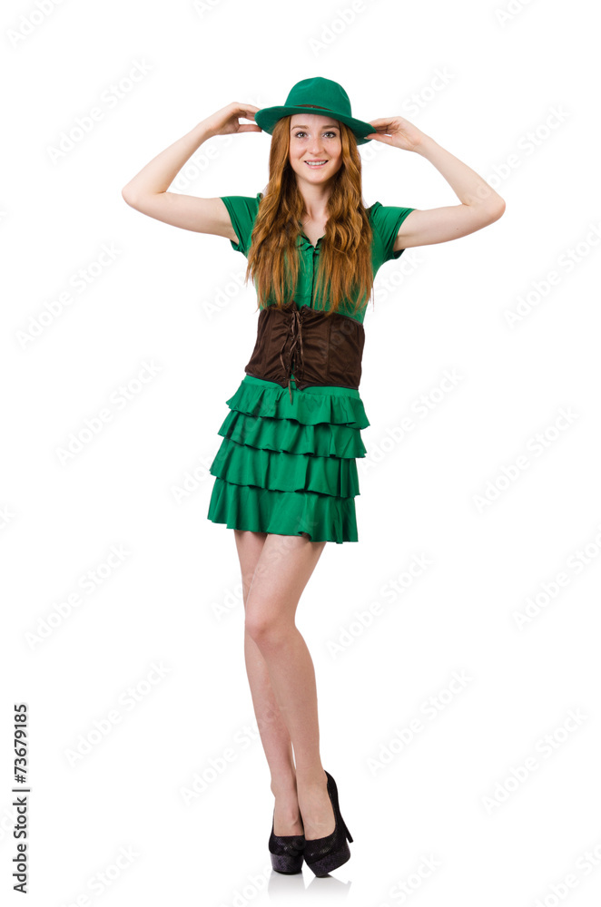 Woman in fashion clothing concept Woman in fashion clothing concept
