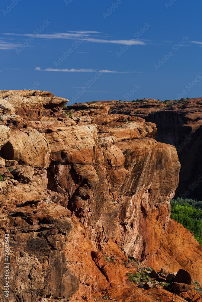 Gesteinsformation im Chelly Canyon, Arizona