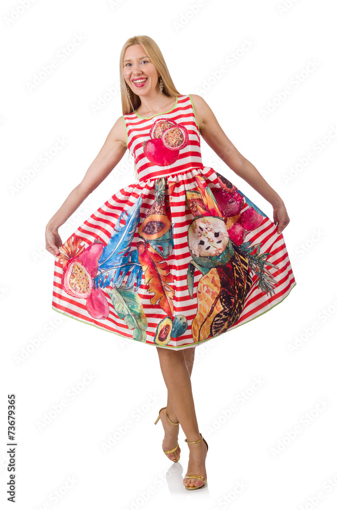 Young woman in fashion concept Young woman in fashion concept