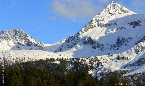 Schilderij op canvas Arosa