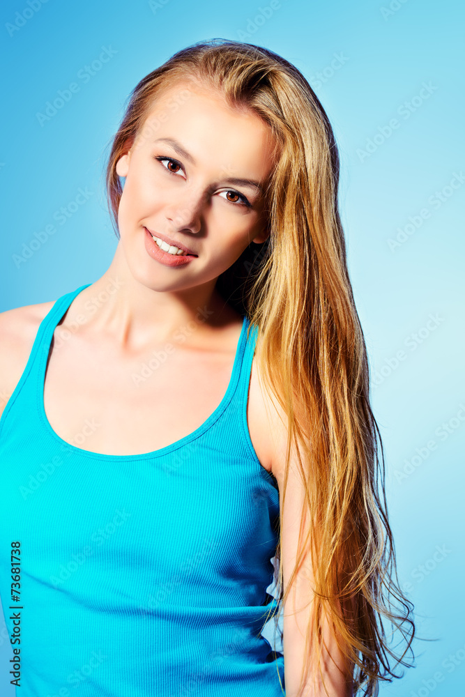 Fototapeta premium smiling female