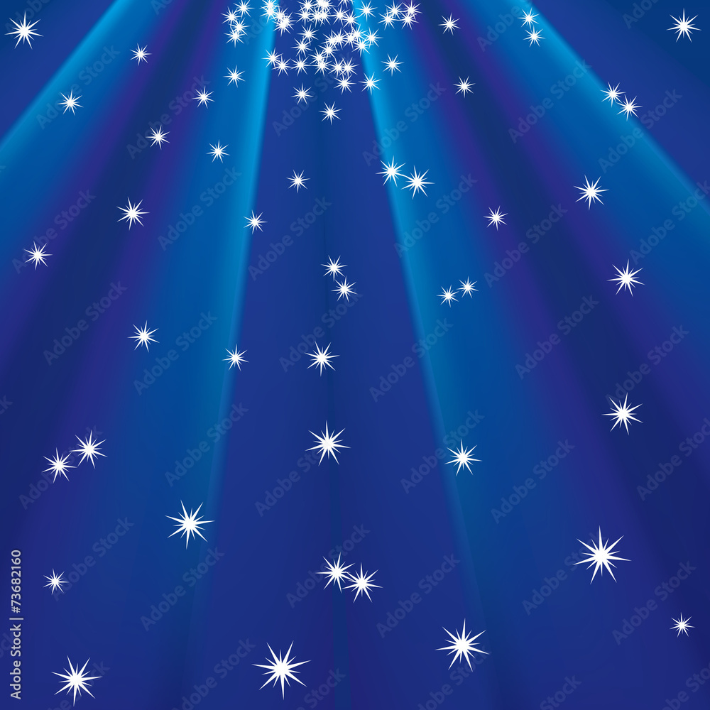Background with stars and rays Background with stars and rays