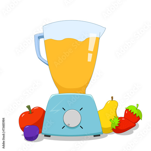 Colorful blender