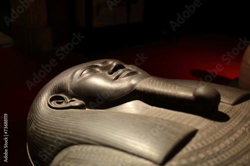 Fotografie, Obraz Details sarcophagus of King Tabnit