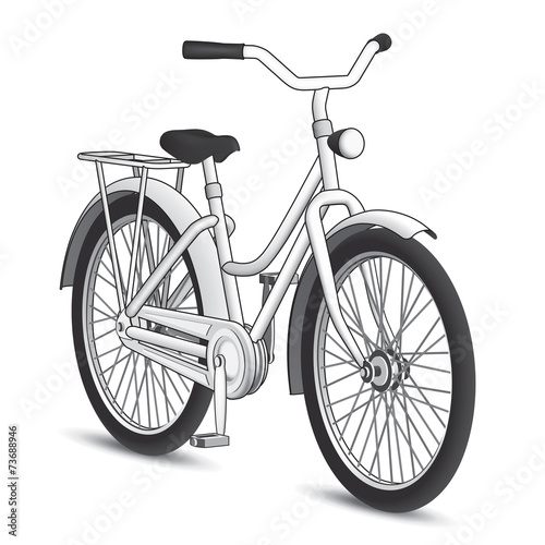 White Bicycle