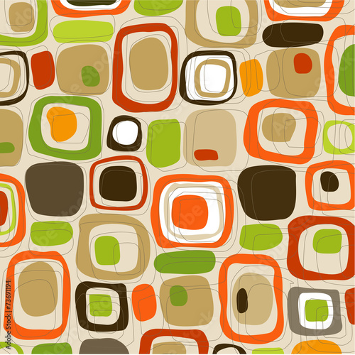 Retro Candy Cubes (Vector) Spot illustration of stylish, retro s
