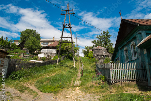 Лестница в переулке. photo