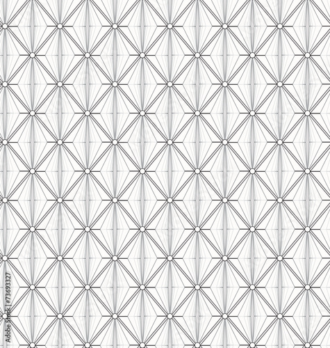 Vector seamless pattern. Abstract stylish background
