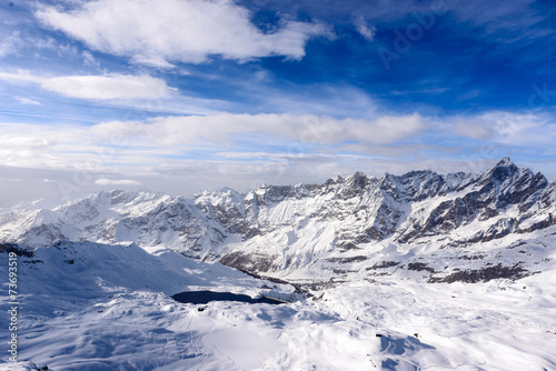 Panorama della Valtournenche