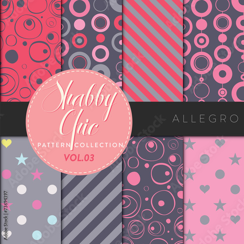 Shabby Chic Pattern Collection - Allegro photo