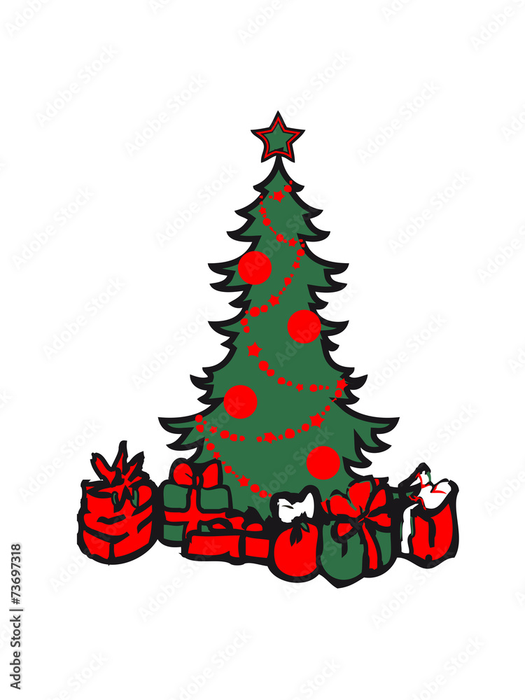Weihnachtsbaum Geschenke