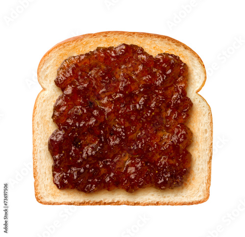 Fig Preserves on Toast