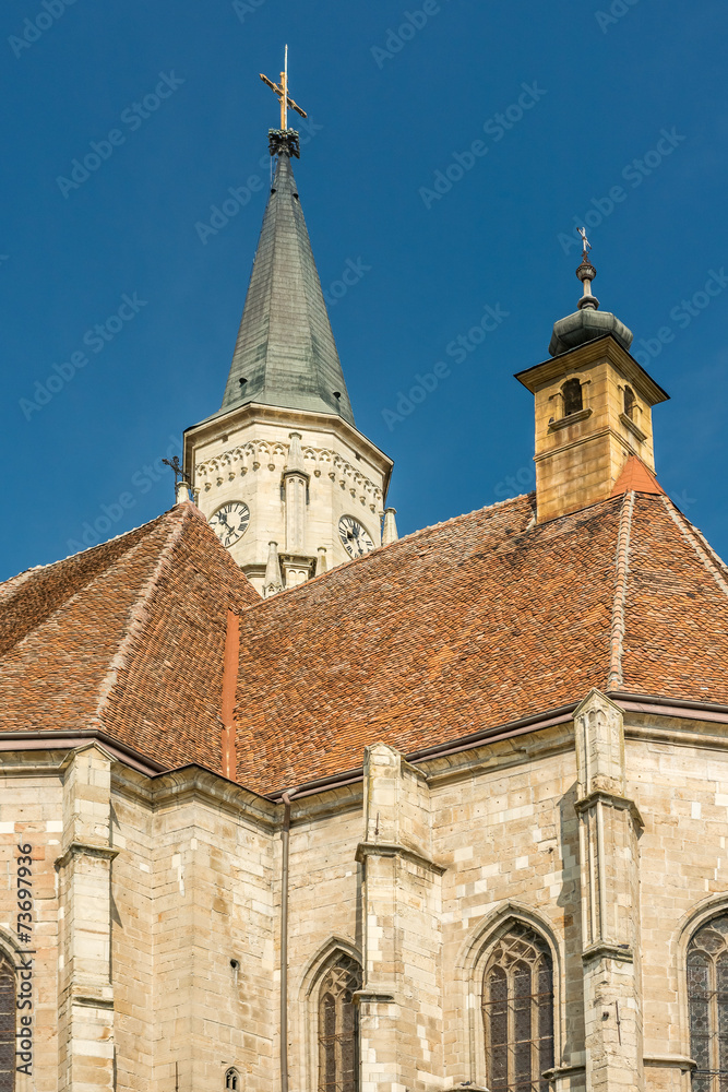 Gothic Catholic Church of Saint Michael in Cluj-Napoca