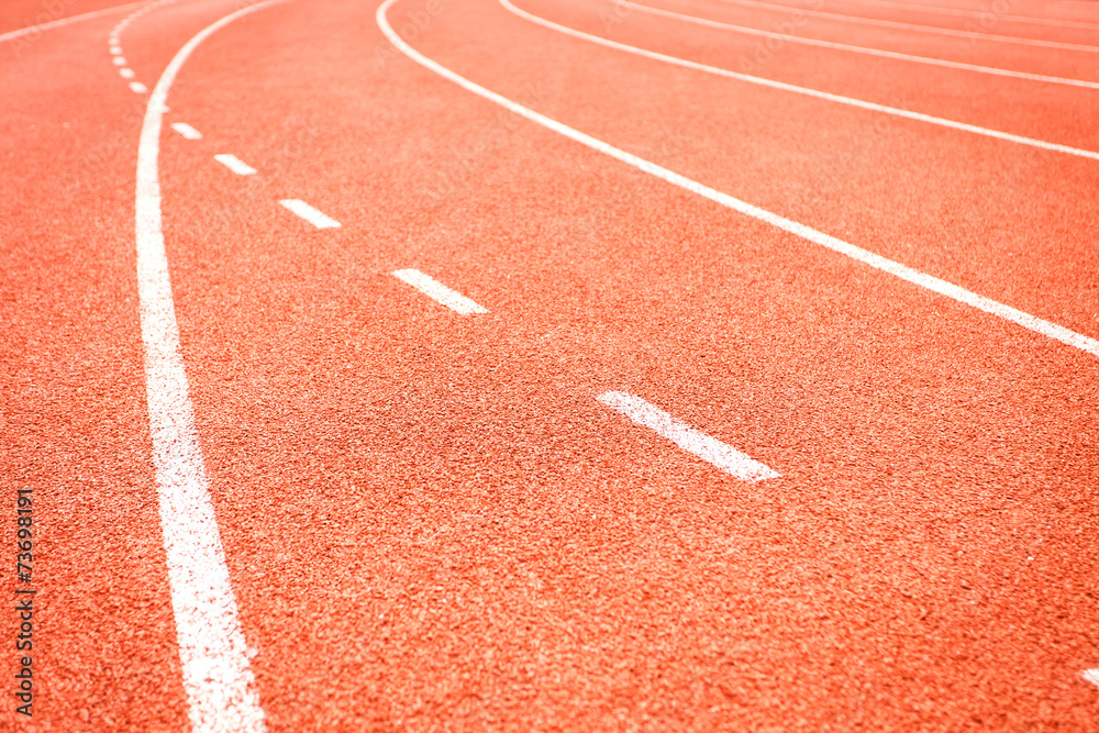 Running track for athletics