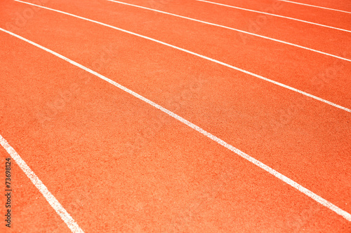 Running track for athletics © PiyawatNandeenoparit