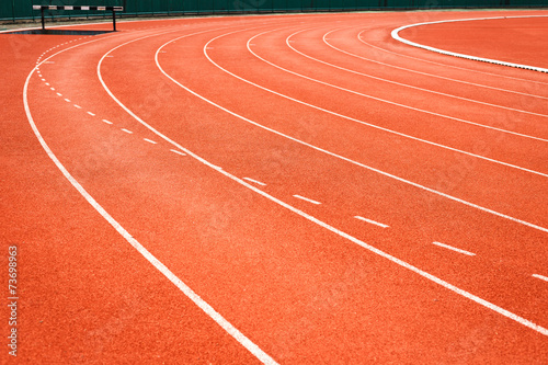 Running track for athletics