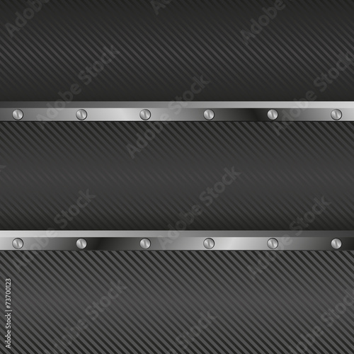black background divided into three