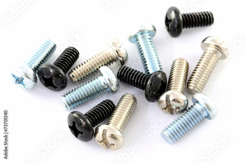 The metal bolts.