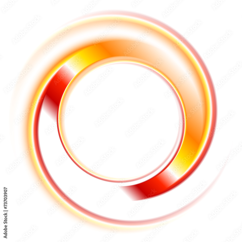 Abstract vector circles logo background Abstract vector circles logo background