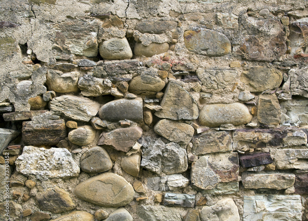 Muro di una vecchi casa diroccata Muro di una vecchi casa diroccata