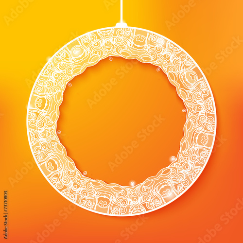 Decorative circle for your text