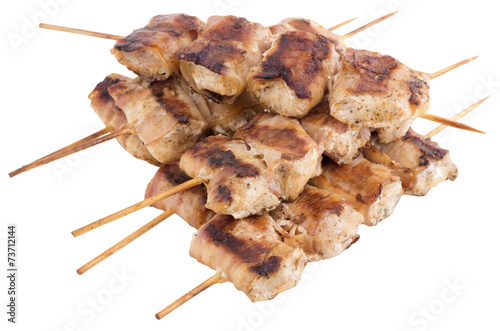 Grilled sticks photo