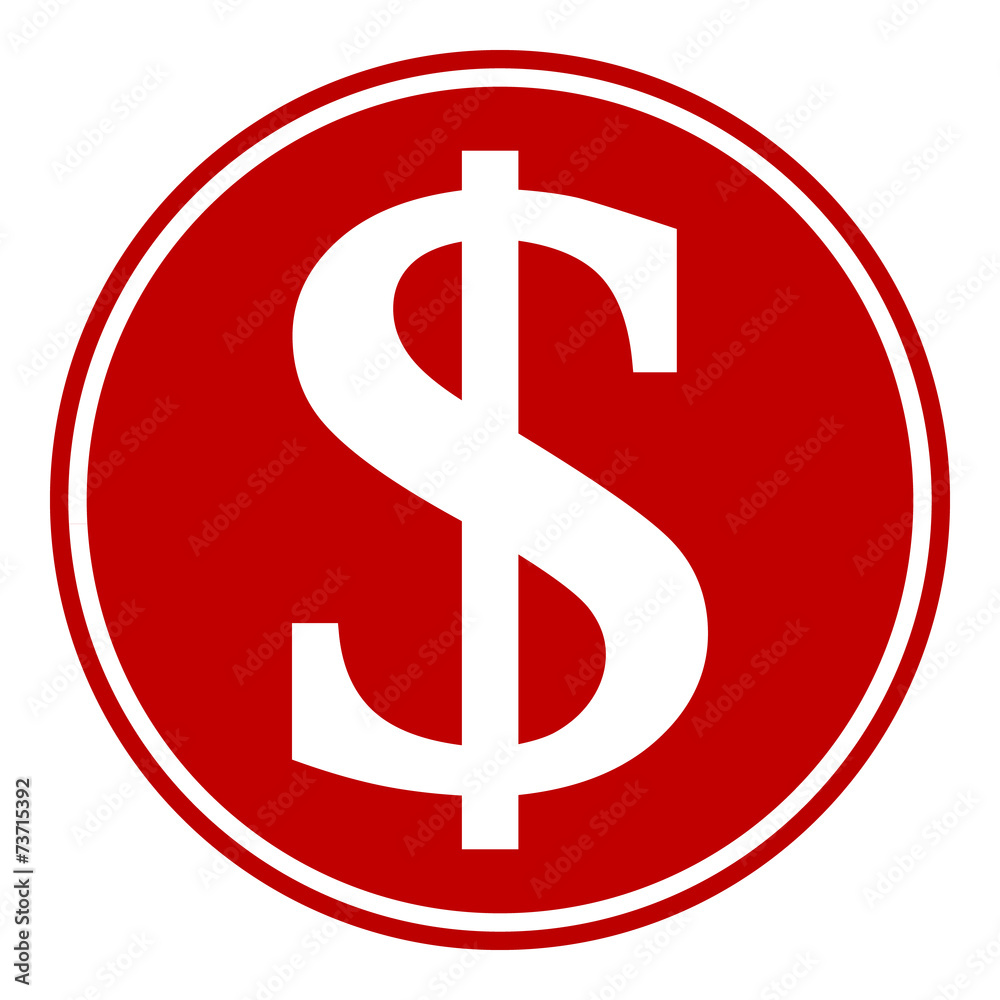 Dollar button