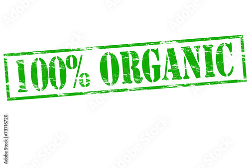 One hundred percent organic